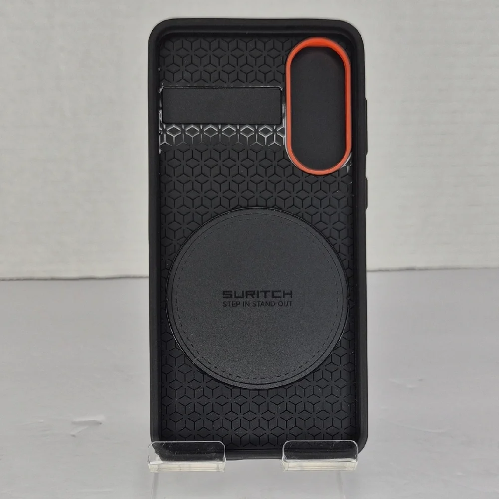 Black Samsung Galaxy S25 Edge Phone Case.